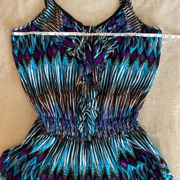 Fashion to Figure Multicolor Ruffle Romper - Size 3X - Picture 8 of 12